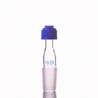 Adaptateur de thermomètre d'entrée personnalisable 29/32 pour appareil de distillation, prise en charge OEM