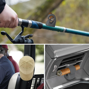 OEM ODM Manyetik Puro Tutucu Golf Arabası için Ayarlanabilir Tasarım Silikon Golf Puro Tutucu Golf Seyahati için Erkek Hediyesi Puro Klipsi - Product Image 6