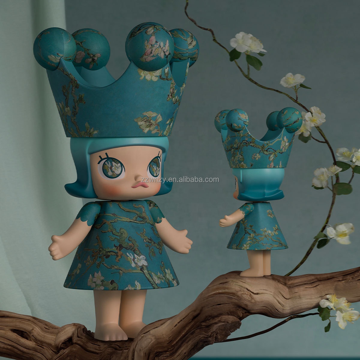 100% Original POP MART Mega Royal Molly 400% Figure - Van