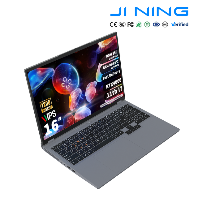 Brand New 16 Inch Gaming Laptop I7 11370H RTX 4060 8GB 32GB 1TB SSD 144Hz IPS Lightweight 1 Year Warranty Fast Ship Notebook PC