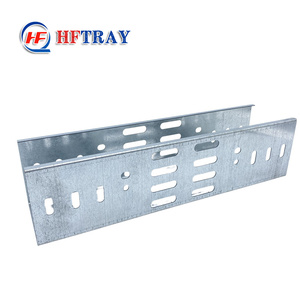 Plateau de câbles en acier inoxydable perforé ventilé de 300 mm de largeur, résistant à la corrosion, pour l'extérieur, pose de 60 câbles, directement de l'usine - Product Image 5