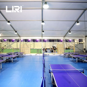Carpa Profesional para Eventos Deportivos de Tenis de Mesa y Pádel con Paredes de Vidrio para Exteriores en Venta - Product Image 2