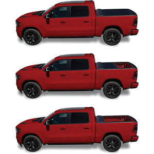 Copertura Rigida Retrattile Impermeabile in Alluminio Xiangta per Cassone Pick-up 4x4 con Funzionamento Elettrico per GMC SIERRA 1500 - Product Image 6