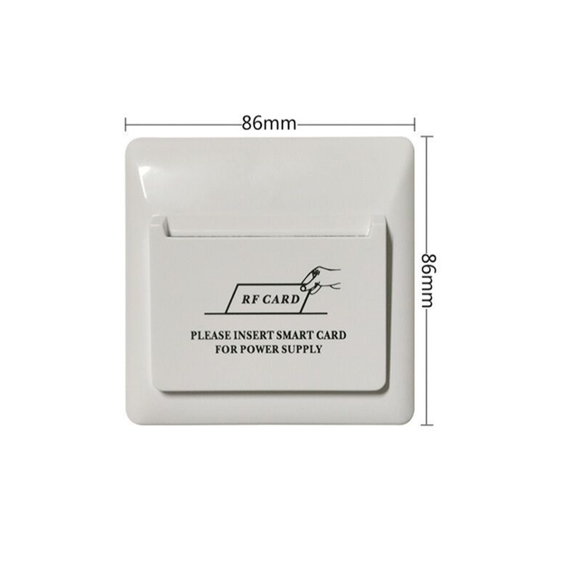 40A TTlock TThotel ES2 Ble Energy Saving Switch Card Key Holder Hotel Power Saver Work With TTlock RFID M1 Card