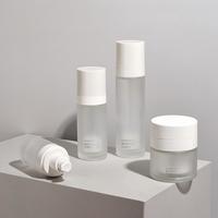 Ensemble de flacons sans air de luxe pour sérum, tonique, lotion, crème, emballage cosmétique pour soins de la peau, logo personnalisé, OEM, ODM, vente en gros de flacons sans air