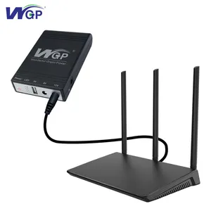 Mini dc ups pili yedekleme 12v 5v 9v taşınabilir mini ups için wifi yönlendirici güvenlik kamerası 10000mah mini ups