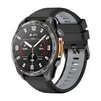 Jam Tangan Pintar HD300 Pro Layar AMOLED Bulat 1,43 inci Dengan GPS, Peta Offline, Senter, Tahan Air 3ATM, Monitor Kesehatan, Smartwatch Olahraga