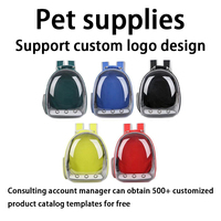 Sac à dos de transport pour animaux de compagnie au design personnalisé, sac de voyage respirant pour petit chien, chat, chiot, sac à dos portable d'extérieur OEM en gros