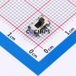 MSS22D28G20-B Slide Switch SMD-6P,7x4mm Switch Double Pole Double Throw Rectangle Pin Header SMD Tab 7.1mm - Product Image 1
