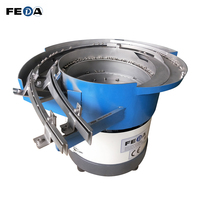 Alimentateur à bol vibrant automatique FEDA, double piste vibratoire pour machine d'emballage
