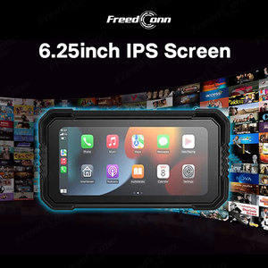 Không thấm nước IP67 6.25 inch HD IPS màn hình <span class=keywords><strong>GPS</strong></span> <span class=keywords><strong>navigation</strong></span> không dây Android tự động di động xe máy không dây Carplay màn hình - Product Image 4