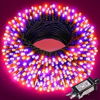 Guirnaldas de Luces LED de Alta Calidad de 10M, 20M, 50M, Luces Decorativas Impermeables para Exteriores, Jardín, Calle, Bodas
