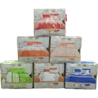 Fournisseur de Parures de Lit Grossiste Personnalisé 48 Nouveaux Motifs Extra Doux Imprimés Ensemble de Draps 6 Pièces Livraison Rapide pour la Revente