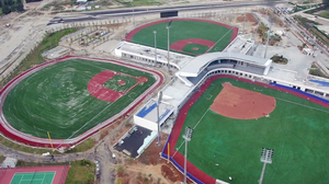 Ce chứng nhận bền Tổng hợp nhân tạo Turf cỏ cho bóng chày bóng đá bóng đá Futsal thể thao ngoài trời lĩnh vực - Product Image 5