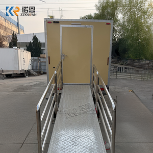 Cabine de toilettes mobile de luxe de haute qualité, unité sanitaire modulaire pour les opérations de tourisme en parc - Product Image 2