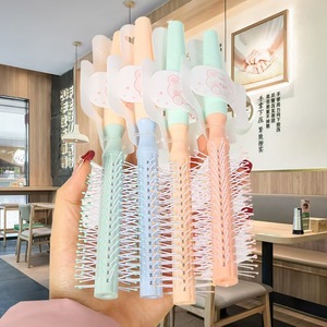 Wheat Scented <b>Round</b> <b>Brush</b> Plastic Hairbrush For Beauty And Hair Care Yiwu Origin - Product Image 1