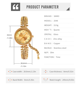 Reloj Deportivo de Cuarzo para Mujer con Logotipo Personalizado, Esfera de Aleación, <span class=keywords><strong>Color</strong></span> Caramelo, Resistente al Agua, Estilo Casual para Damas - Product Image 6
