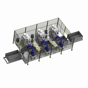 Estación de trabajo de soldadura de tornillo directo de fábrica posicionamiento visual 3D