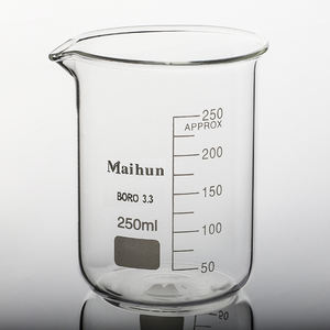 हैंडल के साथ विभिन्न प्रकार के 250 मिलीलीटर ग्लास बेकर्स बनाने में कुशल - Product Image 5