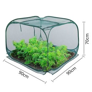 Tienda de protección de plantas antibird Anti-pequeño animal requerido Resistencia al viento Proteger cultivos Protección fácil Jaulas de plantas de jardín - Product Image 6