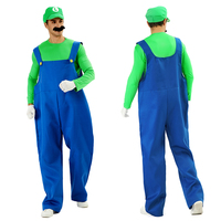 Kostum Karakter TV & Film Bahan Polyester, Jumpsuit Pesta Halloween untuk Tema Karnaval, Diskon Besar