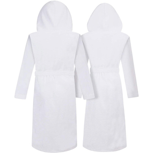 Bata <span class=keywords><strong>de</strong></span> Baño <span class=keywords><strong>de</strong></span> Lujo <span class=keywords><strong>de</strong></span> Verano 100% Algodón <span class=keywords><strong>de</strong></span> Rizo, Tejido <span class=keywords><strong>de</strong></span> Gofre, <span class=keywords><strong>para</strong></span> Hombre y Mujer, <span class=keywords><strong>para</strong></span> Hoteles <span class=keywords><strong>de</strong></span> 5 Estrellas - Product Image 2