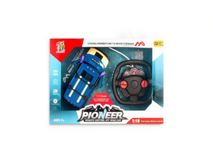 Auto telecomandata Pioneer per fuoristrada, scala 1:18, veicolo elettrico RC per bambini dai 3 anni in su, per interni ed esterni, pronta all'uso. - Product Image 1