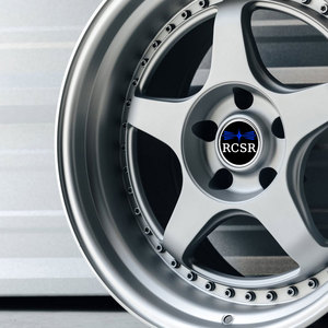 Nouvelles jantes en alliage forgé RCSR de 22, 24, 26 pouces, à cinq branches, avec lèvre polie, en 2/3 pièces, 5x112, 5x120, 5x114.3 pour voitures particulières - Product Image 4