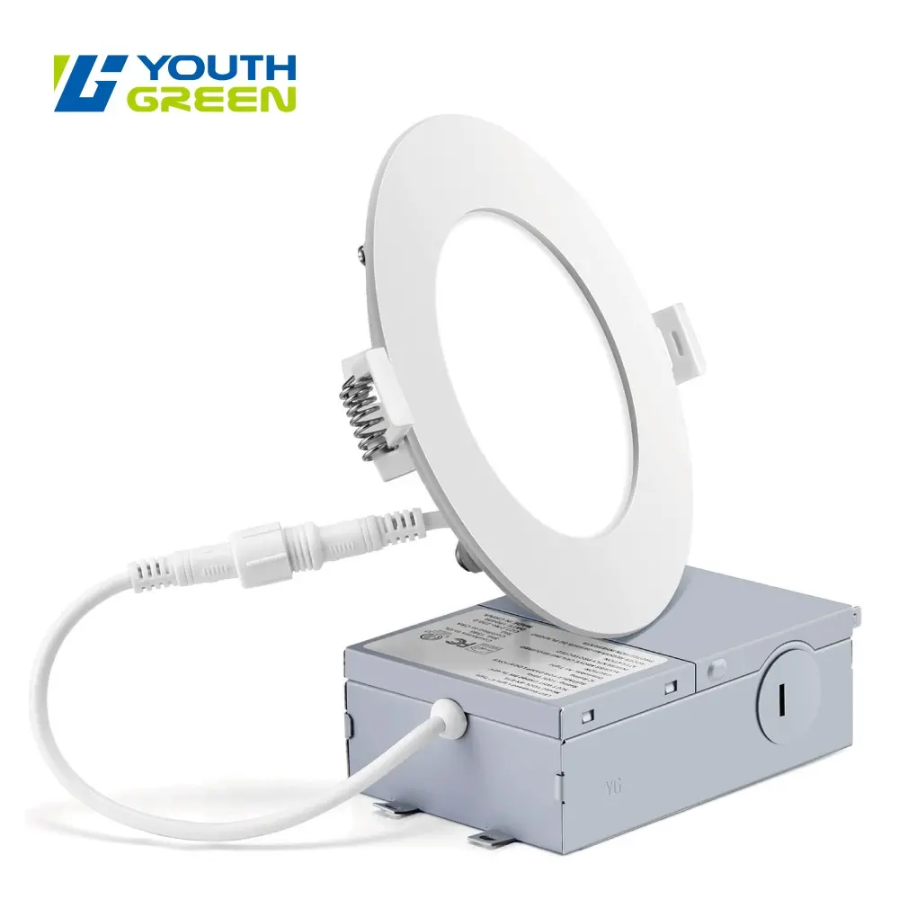 Ultradunne Dimbare en Veranderlijk CCT 4 "9 W LED Verzonken Pot Lichten