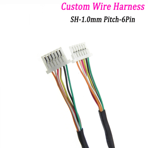 كابل JST SHR-06V-S بخطوة 1.0 مم و6 دبابيس مزدوجة الطرف من سلسلة SH للوحة التحكم المدمجة ومستشعر الرطوبة - Product Image 1