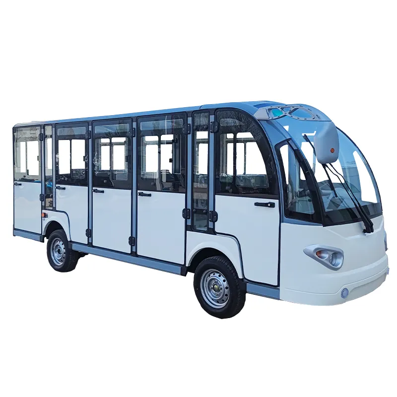 Customizable Made in China 14 Seater Electric Bus CE Certified Multifunctional Electric Sightseeing Bus