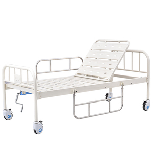 Cama de <span class=keywords><strong>Hospital</strong></span> Manual Económica con Estructura Metálica y 3 Años de Garantía para Cuidado de Pacientes - Product Image 2