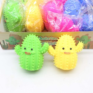 Jincan Vent Cactus Jouet de compression amusant et mignon en pâte à modeler, nouveau, original, créatif, à récupération lente, simulation - Product Image 2