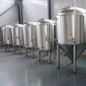 Fermentador de cerveja 3000L, equipamento de cervejaria com tanque de armazenamento em aço inoxidável