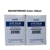 Cinta de Color Original Magicard MA300YMCKO para Impresoras Pronto Enduro 3E Rio Pro360, Capacidad para 300 Páginas Completas, Tamaño 80x300mm