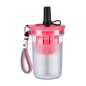 Xuất hiện cao cấp nhựa rơm cup nhiệt độ cao và thả kháng cầm tay xử lý với trà bin nước ngoài trời cup - Product Image 5