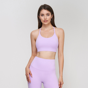 Style Sport Bra High Support Running Underwear Women Push Up Elastic Workout Gym Fitness Crop Top Training Oem Yoga Bra