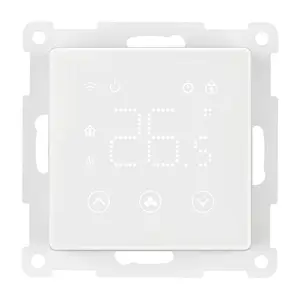 Termostato de calefacción Digital de 16A con modo de comodidad WIFI, pantalla de temperatura no programable para habitación o SET