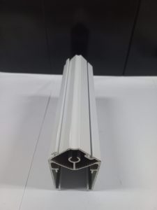 Rail de guidage pour porte à enroulement en aluminium, barre inférieure et poteau central 6063-T5, thermolaqué ou anodisé, pour portes roulantes, Indonésie - Product Image 3