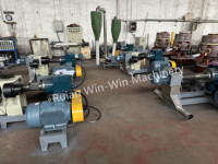 Nouvelle machine de pelletisation de plastique HDPE/PVC/PE de type mini, petite, refroidie par air, avec conception à vis simple