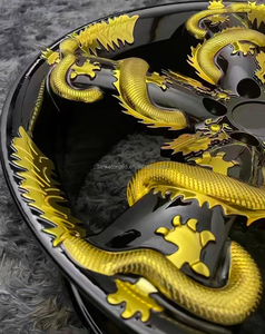 Golden Dragon Pattern 20 21 Rueda forjada para Rolls Royce para Hongqi H9 para Porsche Boxster 964 Panamera para <span class=keywords><strong>Mustang</strong></span> <span class=keywords><strong>Shelby</strong></span> Gt350 - Product Image 5