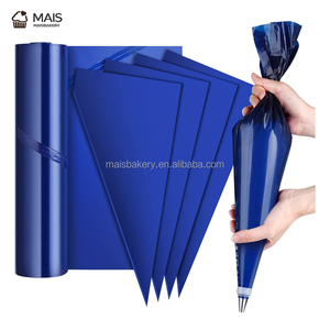 MaisBakery Custom Green <span class=keywords><strong>Jumbo</strong></span> Size Piping Bag Icing Cream Piping Bags Plástico PE Desechable Piping Bag para glaseado Pastel Pasteles - Product Image 3