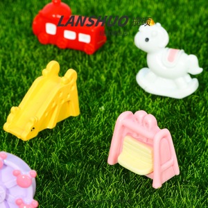 Lanshuo - Decoraciones de Resina Plástica en Miniatura para Parques Infantiles, Juguetes para Niños de 4 a 6 Años, para Jugar a las Princesas y Hacer Joyas - Product Image 1