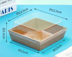 Pour Beckham Snacking Towel Roll Box Recyclé Viande Floss Cake Roll Snow Mei Niang Puff Pâtisserie Papier Cuisson Sushi Industries Alimentaires - Product Image 4