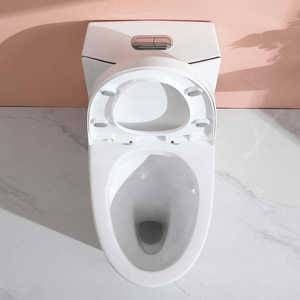 <span class=keywords><strong>WC</strong></span> in ceramica per il bagno set di servizi igienici due pezzi uno o l'altro water armadio a filo - Product Image 4