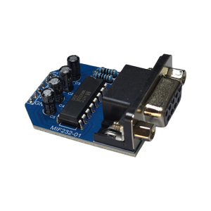 Module convertisseur série MAX232 RS232 vers TTL, transmetteur-récepteur UART 5V vers RS-232, carte de connexion DB9 MIF232-01 pour Arduino PLC - Product Image 1