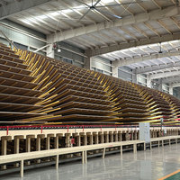 Panneau composite en fibre de MDF sablé, résistant à l'humidité, prix d'usine, durable, pour meubles de chambre à coucher, 1220*2440mm