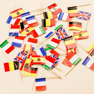 Флажки-шпажки для еды на Рождество: для бургеров, сэндвичей, фруктов, тортов, коктейлей, декор для вечеринок - Product Image 3