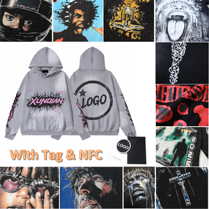 Sudaderas con Capucha Hell StarMan de Alta Calidad 1:1 con Etiquetas NFC, Ropa Hellstarring, Sudaderas, Pantalones, Conjuntos de Manga Larga para Hombre 2026 - Product Image 1