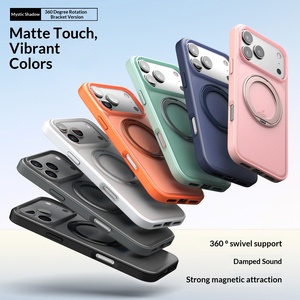 Étui robuste antichoc à aimants puissants pour iPhone 17 Pro Max avec béquille métallique pliable - Product Image 2